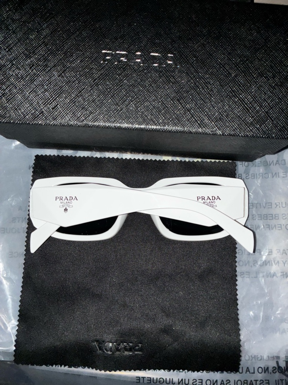 White prada glasses - Picture 2 of 5